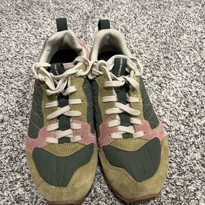 Merrell Olive and Blush Performance Footwear